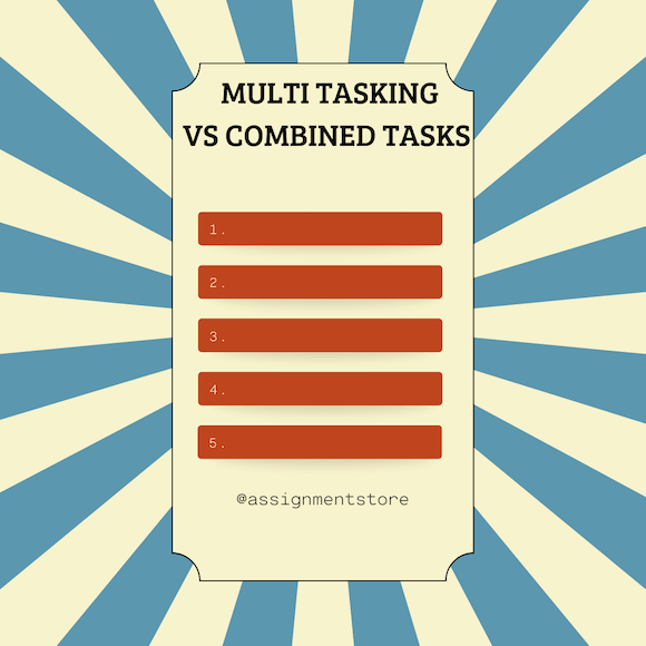 difference between multi tasking and combining tasks