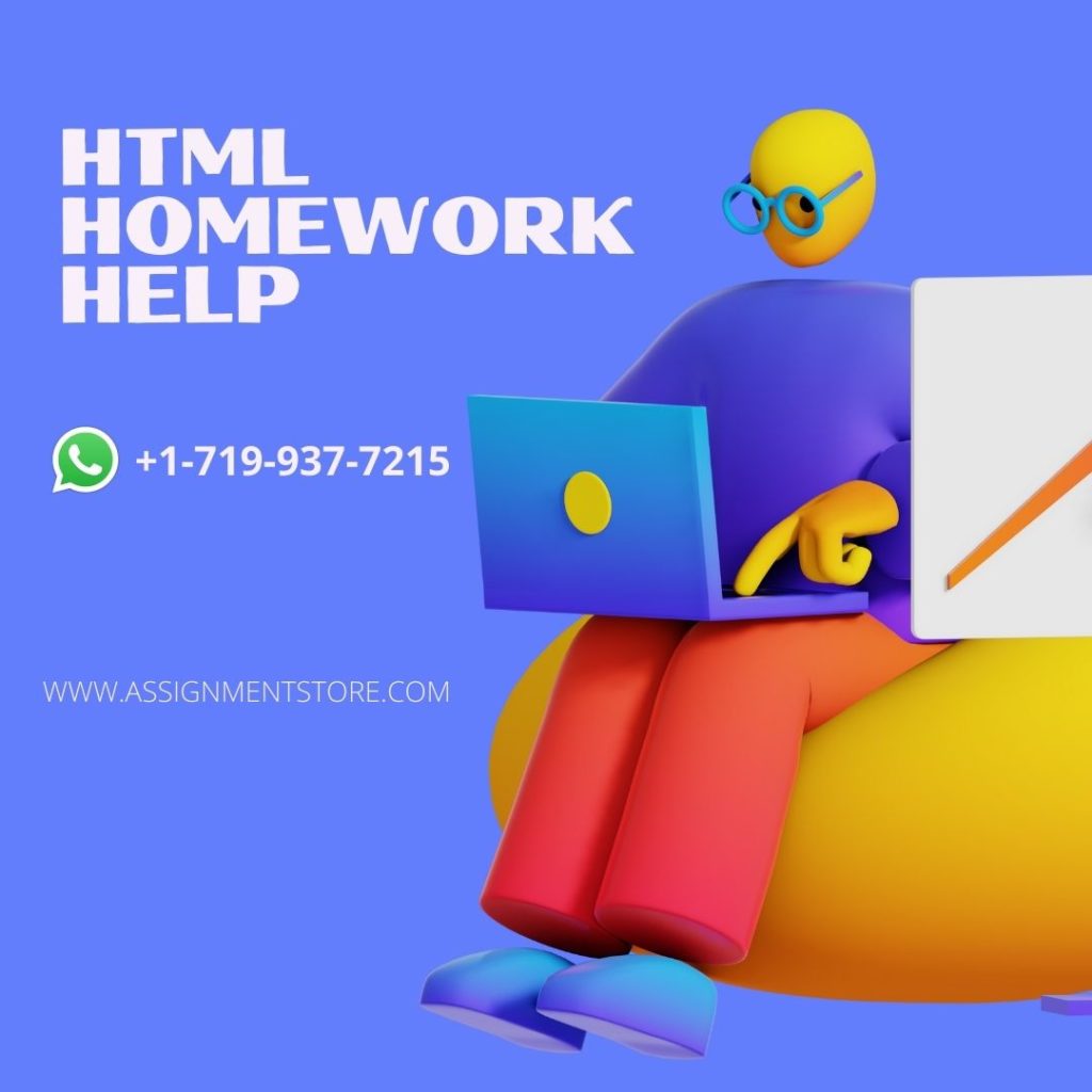 HTML HOMEWORK HELP