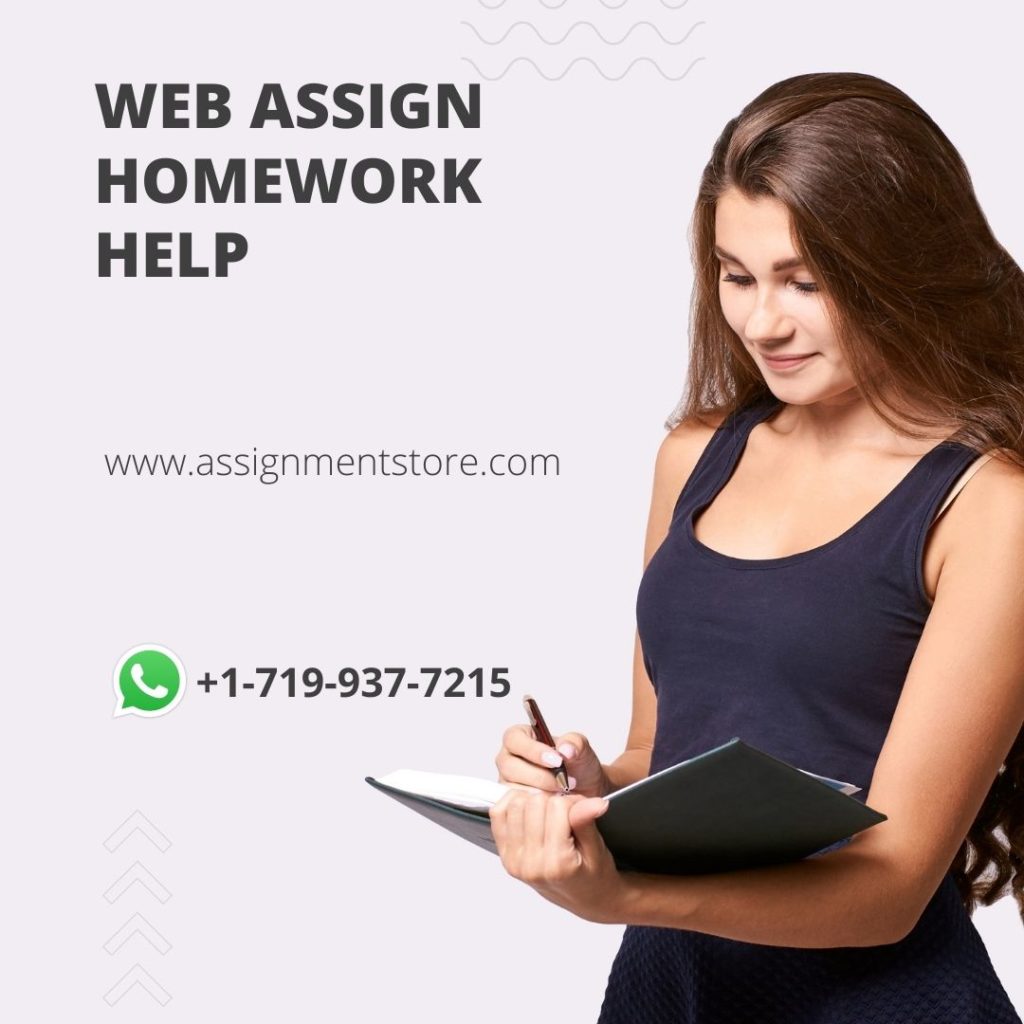 webassign homework help
