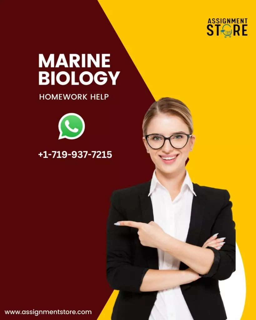 Marine biology homework help