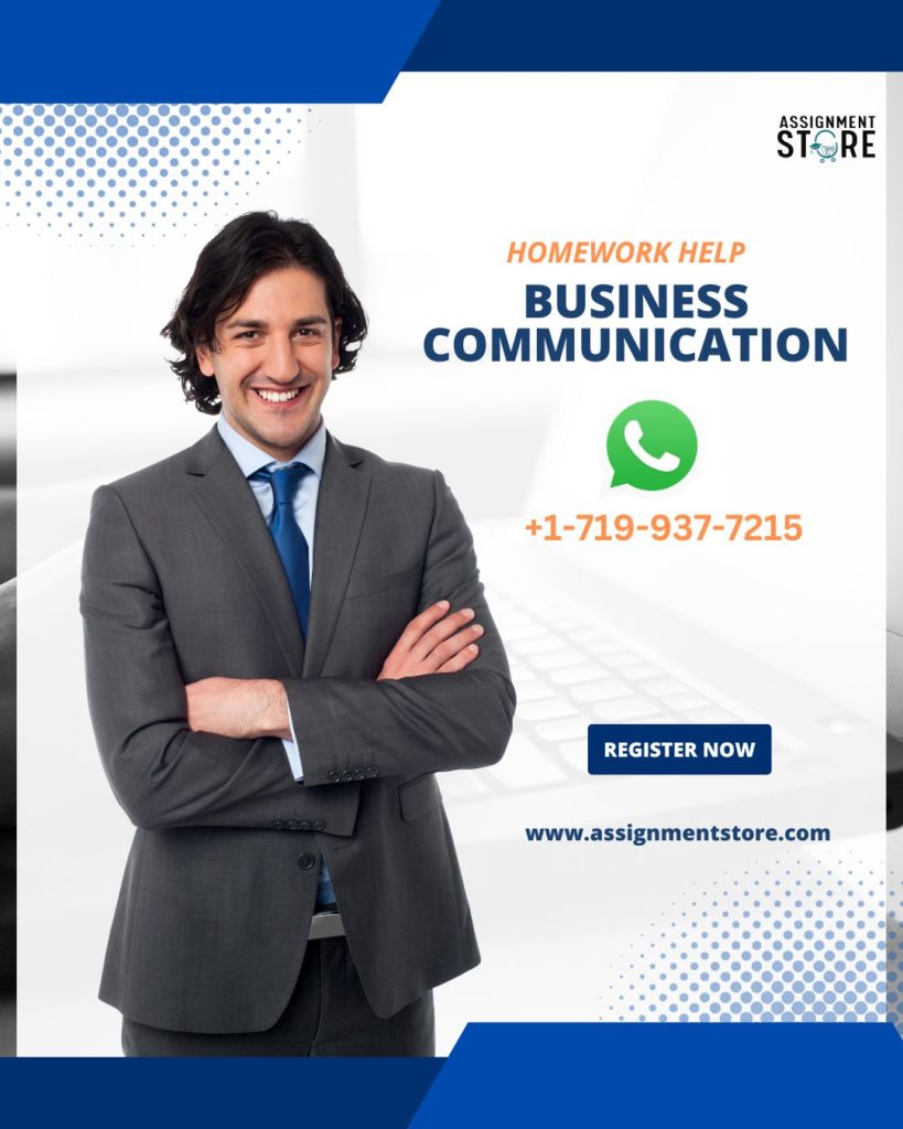 business communication homework help