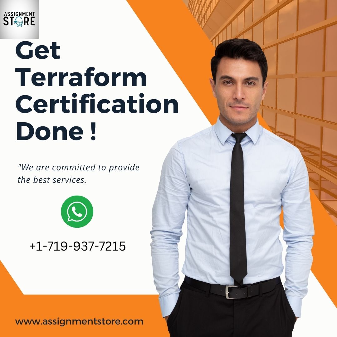 Hire someone to do Terraform Certification : Guaranteed Results