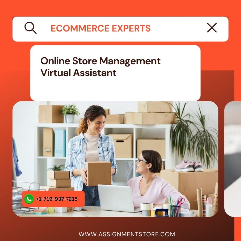 Online Store Management Virtual Assistant