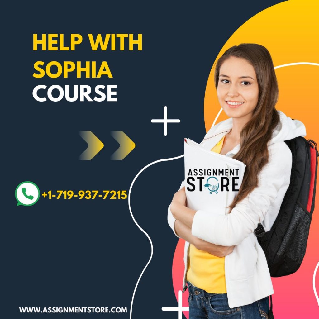 Help with Sophia Learning Classes 