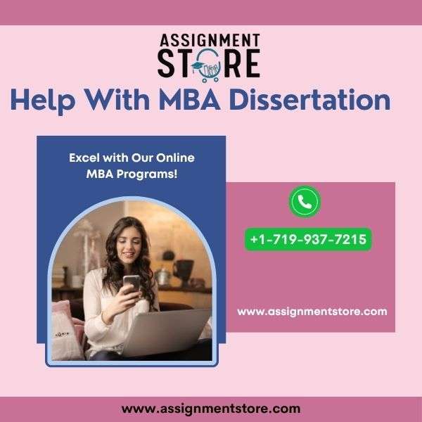 Help With MBA Dissertation
