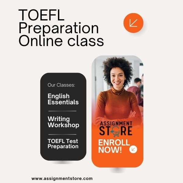 TOEFL Preparation Online class